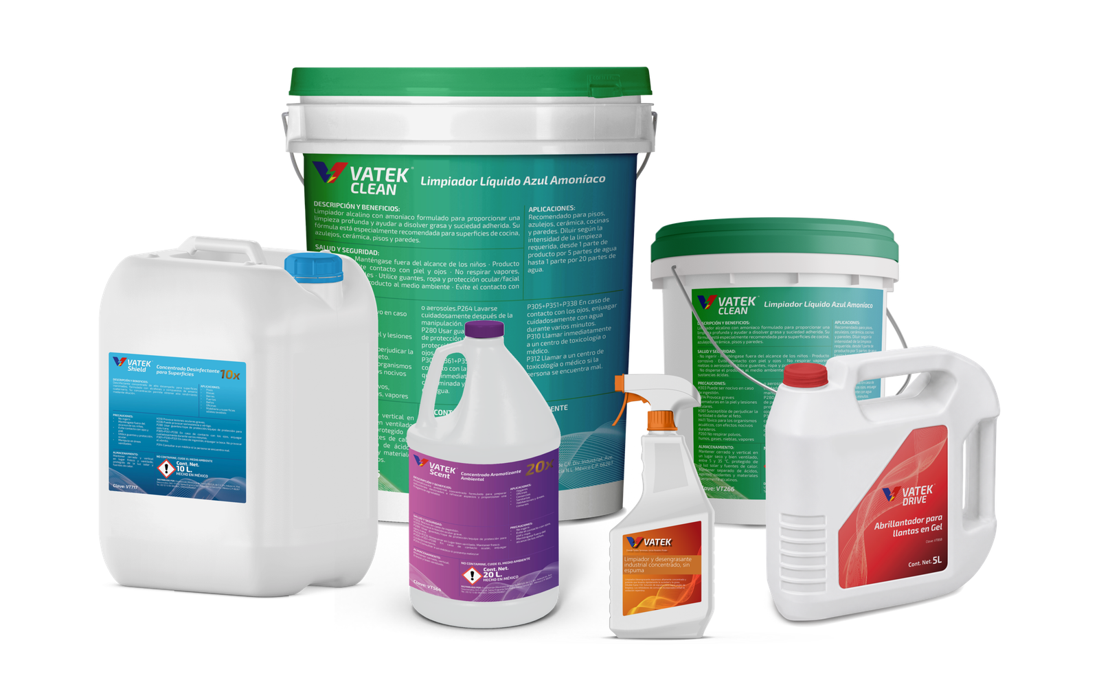 Portada con vario productos